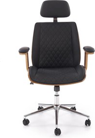 Fotel biurowy z oparciem ze sklejki Timber Halmar