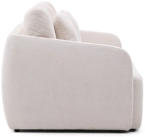 Kremowa rozkładana sofa z tkaniny szenilowej 225 cm Laira – Kave Home
