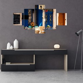 Obraz - Greckie posiedzenie (125x70 cm)