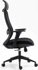 Ergonomiczny fotel biurowy Ergon, zgodny z normą BHP