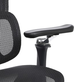 Krzesło biurowe LEVEL, szara