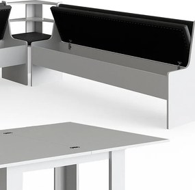 Corner Bank Group biały 210x210x80 roman