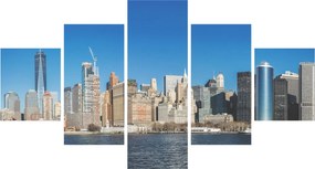 Obraz - Manhattan w Nowym Jorku (125x70 cm)