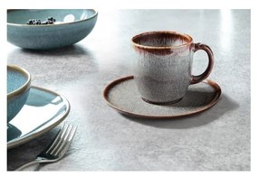 Szaro-brązowy kamionkowy spodek Villeroy &amp; Boch Like Lave, 15,5x15 cm