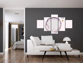 Obraz - Fioletowy minimalizm N⁰4 (125x70 cm)