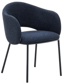 Ciemnoniebieskie krzesło Maina – Kave Home