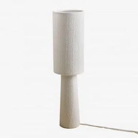 Lampa Stołowa Bercy Z Tkaniny I Żelaza ↑60 Cm - Sklum
