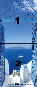 Fototapeta na drzwi GREECE 86x200 cm
