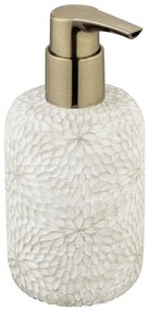 Biały dozownik do mydła z żywicy polimerowej 300 ml Montalfano – Wenko
