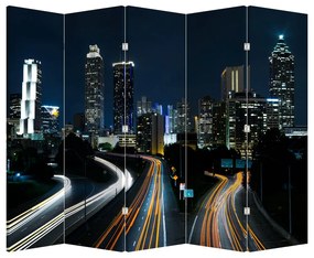 Parawan - Nocna metropolia (210x170 cm)