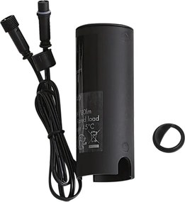 Reflektor gruntowy 12V czarny z LED IP67 - Voltaire Linsey