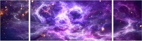 Obraz - Purple Universe (170x50 cm)