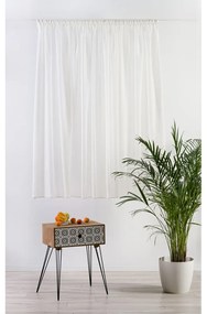 Kremowa firanka 280x160 cm Barbara – Mendola Fabrics