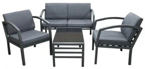 BELLARIA LOUNGE - zestaw ogrodowy aluminiowy