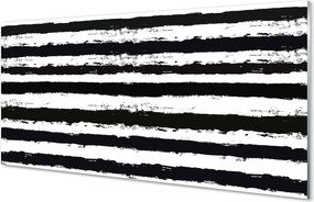 Panel Szklany Dziki Wzór Zebry