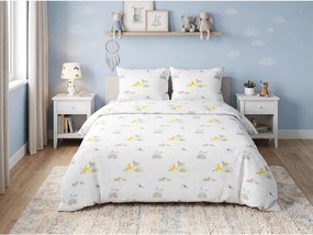 PrzytulneMieszkanie.pl PrzytulneMieszkanie.pl Dziecięca bawełniana pościel MAGIC UNICORN biała, 100% bawełna Rozmiar pościeli: 70 x 90 cm | 140 x 200 cm