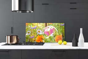 Panel Kuchenny Świeżość Kwiatów Ogrodowych