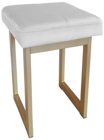 TABORET SOLID 60cm STOŁEK LOFT podstawa złota MG39