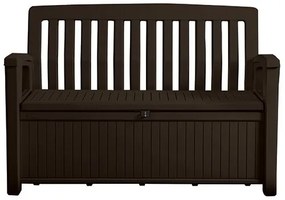 Ławka Patio Bench brązowa, 139 x 63,5 x 88 cm