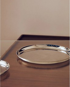 Taca do serwowania ze stali nierdzewnej ø 35,5 cm Nirela – Kave Home