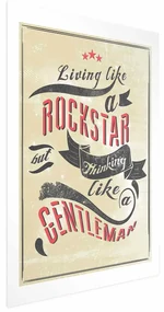Plakat Rockstar 60x90 cm bez ramy z marginesem ARTGEIST B