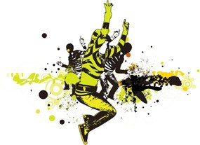 Obraz - Street dance (70x50 cm)