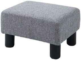 HOMCOM Pufa z eleganckim materiałowym pokryciem