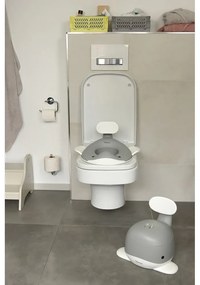 Ciemnoszara dziecięca deska sedesowa Dark grey – Kindsgut