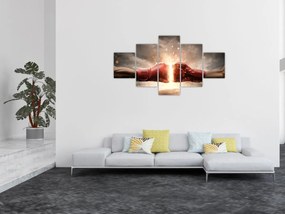Obraz - Boks (125x70 cm)