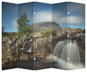 Parawan - Wodospady i góry (210x170 cm)
