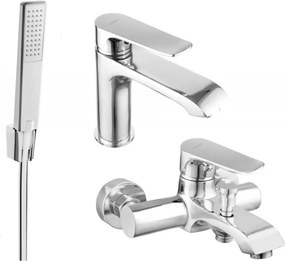 Mexen Pecos R72 zestaw wannowy, chrom - 72703R72-00