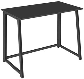 Czarne małe biurko składane T3-F90