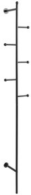 Czarny metalowy wieszak Aspen – Actona