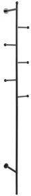 Czarny metalowy wieszak Aspen – Actona