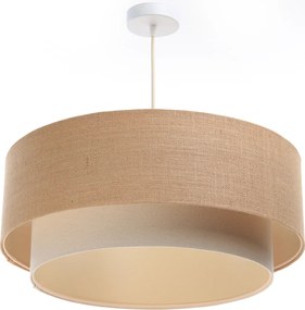 Dekoracyjna lampa wisząca MARSYLIA z podwójnym abażurem