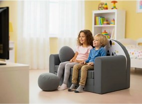 Kanapa/sofka Dla Dziecka, Piankowa Rozkładana 160cm - Ax2