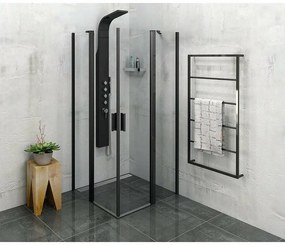 SAPHO Ska512 Ska suszarka ścienna na ręczniki 60 x 115 x 10 cm, biały matowy