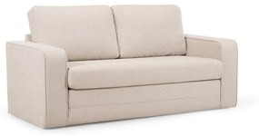 Beżowa rozkładana sofa 160 cm Come – Bobochic Paris