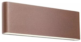 Redo 90453 - Zewnętrzny kinkiet LED KLIPPE LED/24W/230V 3000K IP54 brązowy