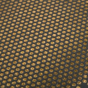 HOMCOM Stolik wózek na kółkach w kształcie litery C Mazerowany dł 51 x szer 36 x wys 65 cm Kolor czarny orzech | Aosom PL