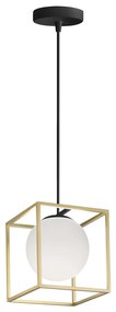 Lampa Wisząca APP1165-1CP GOLD WHITE