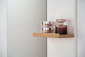 Lustro łazienkowe L-WOOD 59 cm biały połysk KROFAM