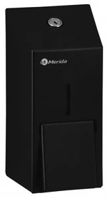 Dozownik mydła w płynie MERIDA 400 ml, czarny