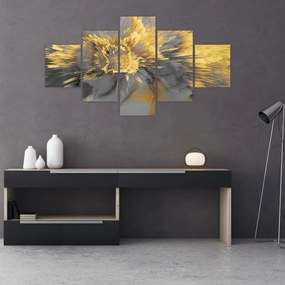 Obraz - Złota ekspansja (125x70 cm)