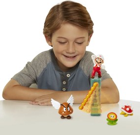 Zestaw do gry Super Mario Lava z figurkami, 6 cm