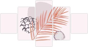 Obraz - Fioletowy minimalizm N⁰3 (125x70 cm)