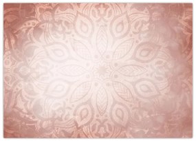 Obraz - Różowa mandala (70x50 cm)