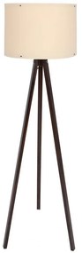 Lampa podłogowa Tripod Cream Walnut 101