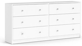 Biała komoda Tvilum May, 143 x 68 cm
