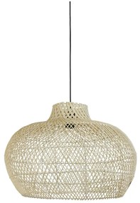 Lampa wisząca z rattanowym kloszem ø 60 cm Charita – Light & Living
